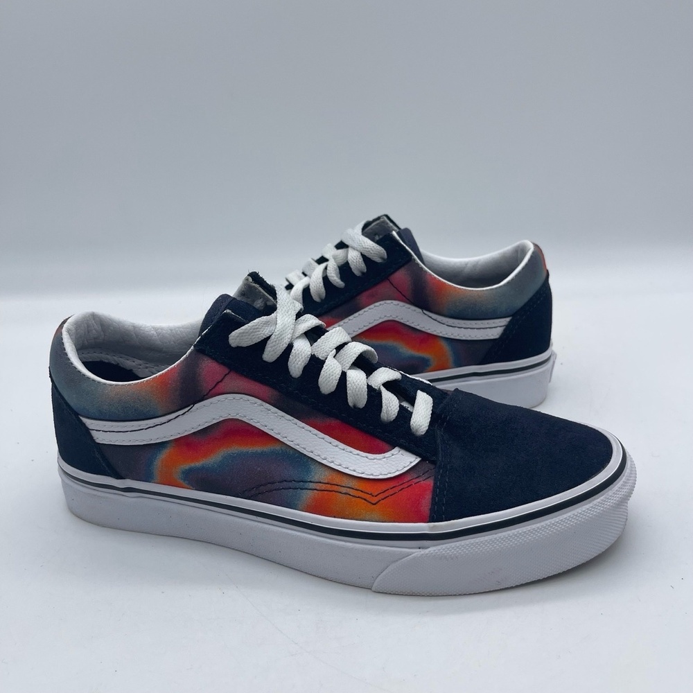 Vans Old Skool VN0A4U3BWN0 Men's 5.5 Women's 7 Shoes 'Dark Aura' Tie‎ Dye 500714